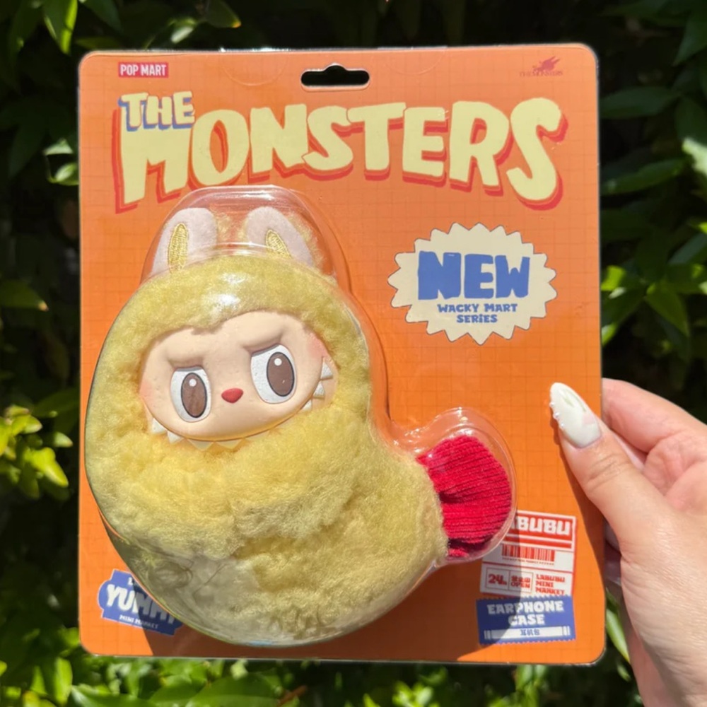 Pop Mart Labubu Wacky Mart Shrimp Tempura Earphone Case